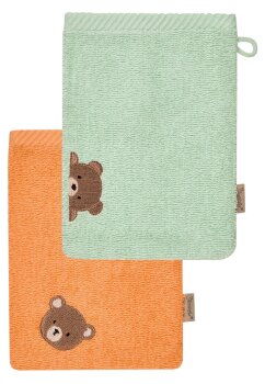 Sterntaler - Waschlappen 2er-Pack Bär Bo (2)