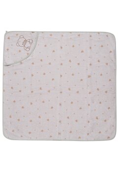 Sterntaler - Kapuzenbadetuch Bär Bo (100 x 100 cm)