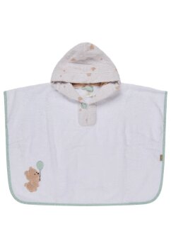 Sterntaler - Badeponcho Bär Bo weiß