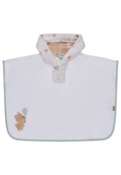 Sterntaler - Badeponcho Bär Bo weiß