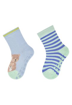 Sterntaler - ABS Krabbelsocken 2er Pack Bär Gr....