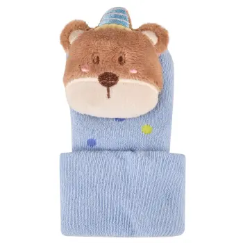 Sterntaler - Baby Rasselsocken Bär Gr. 15/16