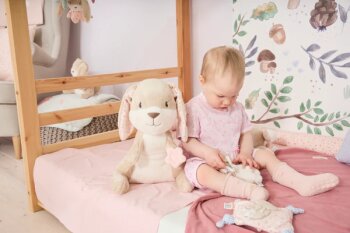 Sterntaler - Babydecke UV-Schutz Hase Hanni rosa