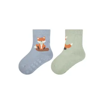 Sterntaler - ABS Krabbelsocken 2er Pack Fuchs Gr. 19/20 (3)