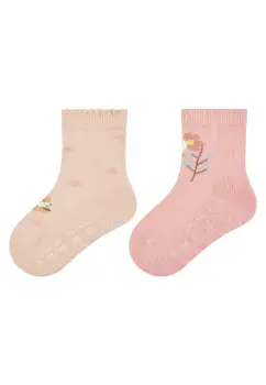 Sterntaler - ABS Krabbelsocken 2er Pack Hase Gr. 25/26 (3)