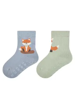 Sterntaler - ABS Krabbelsocken 2er Pack Fuchs Gr. 25/26 (3)