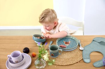 Lässig - Kindergeschirr Set Porzellan Tiny Team Hund...