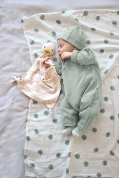 Lässig - Strampler Granit grün Gr. 50/56