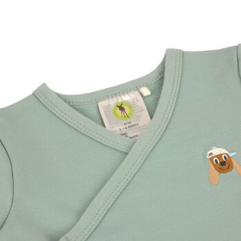 Lässig - Strampler Granit grün Gr. 62/68