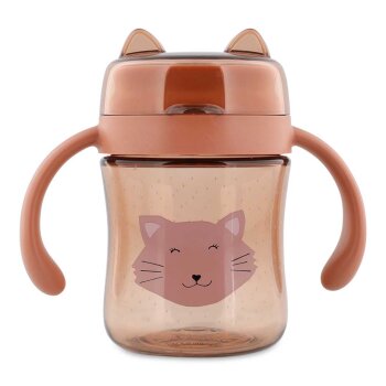 Trixie - Mrs. Cat 360° Trinkbecher mit Griffen 240 ml...