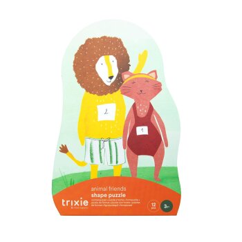 Trixie - Formpuzzle - 12 Teile - ab 3 Jahre - Tierfreunde...