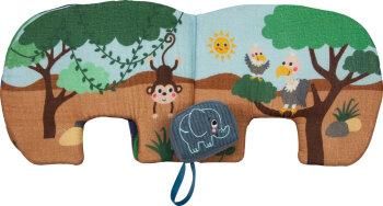 Coppenrath - CosyBooks: Babys Spielbuch Kleiner Elefant (inkl. Greiffigur)