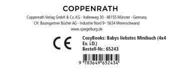 Coppenrath - CosyBooks: Babys liebstes Minibuch, sort. (16)