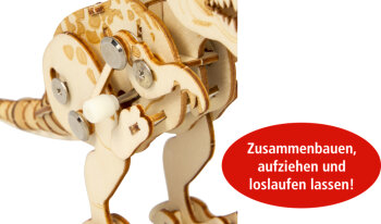 Die Spiegelburg - T-Rex World - Holzbausatz T-Rex Wind-Up...