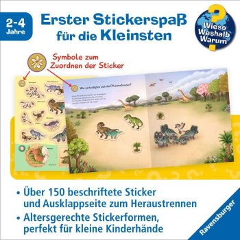 Ravensburger - Wieso? Weshalb? Warum? junior Stickerheft: Feuerwehr