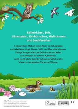 Ravensburger - Mein gro&szlig;es Natur-Malbuch