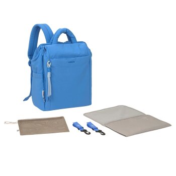Lässig - Wickelrucksack - Minoa Blau
