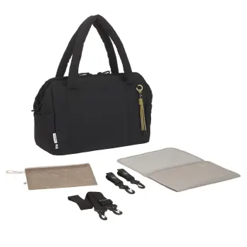Lässig - Weekender Wickeltasche Yula Schwarz