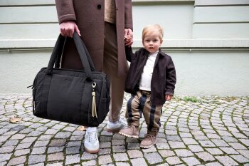 Lässig - Weekender Wickeltasche Yula Schwarz