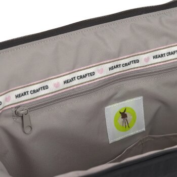 Lässig - Weekender Wickeltasche Yula Schwarz