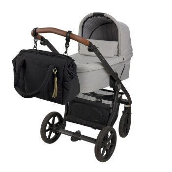 Lässig - Weekender Wickeltasche Yula Schwarz