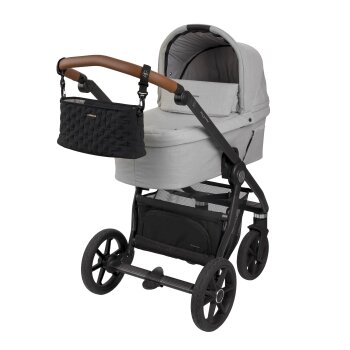 Lässig - Kinderwagen Organizer gesteppt Schwarz