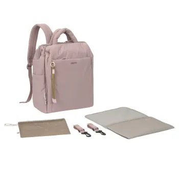 Lässig - Wickelrucksack Minoa Rosa
