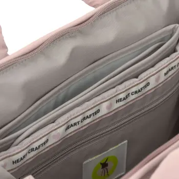 Lässig - Wickelrucksack Minoa Rosa
