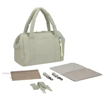 Lässig - Weekender Wickeltasche Yula Mint
