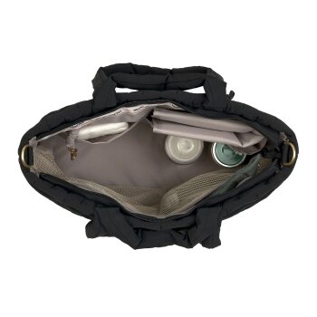 Lässig - Wickeltasche gesteppt Liva Schwarz