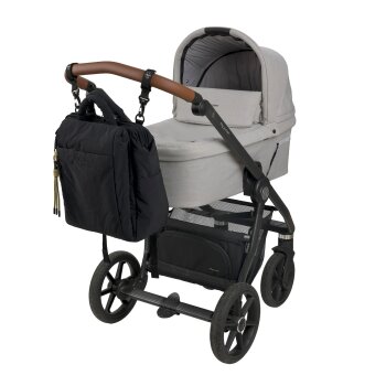 Lässig - Wickelrucksack Minoa Schwarz