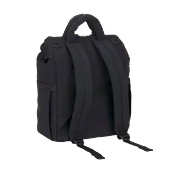 Lässig - Wickelrucksack Minoa Schwarz