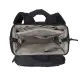 Lässig - Wickelrucksack Minoa Schwarz