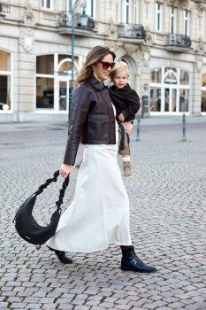 Lässig - Wickeltasche Crossbody gesteppt Lunua Bum...