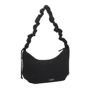 Lässig - Wickeltasche Crossbody gesteppt Lunua Bum Bag Schwarz