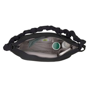 Lässig - Wickeltasche Crossbody gesteppt Lunua Bum Bag Schwarz