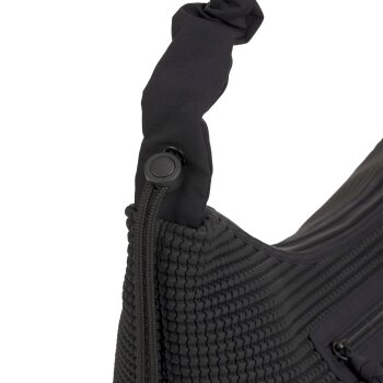 Lässig - Wickeltasche Crossbody gesteppt Lunua Bum Bag Schwarz