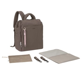 Lässig - Wickelrucksack Minoa Braun