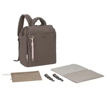 Lässig - Wickelrucksack Minoa Braun
