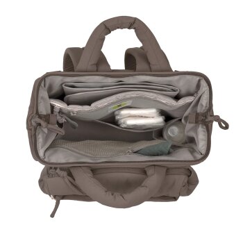 Lässig - Wickelrucksack Minoa Braun
