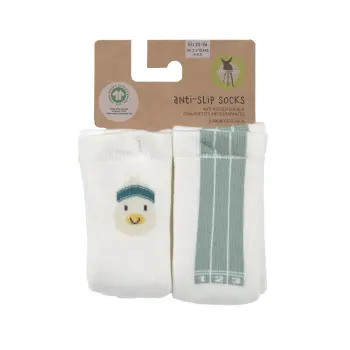 Lässig - Kinder Antirutsch-Socken (2er-Set) Katze Gr. 19/22 (2)