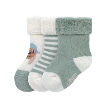 Lässig - Baby Socken Frottee (3er Set) Bio Baumwolle...