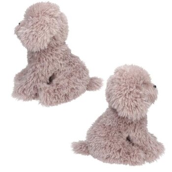 Depesche - TOPModel Plüsch - Hund Max grau, 30 cm