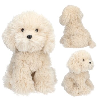 Depesche - TOPModel Plüsch - Hund Luna beige, 30 cm