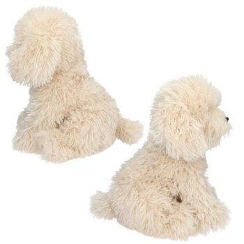 Depesche - TOPModel Plüsch - Hund Luna beige, 30 cm