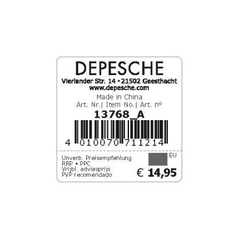 Depesche - TOPModel Plüsch - Katze Amber, 16 cm