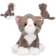 Depesche - TOPModel Plüsch - Katze Ruby, 16 cm