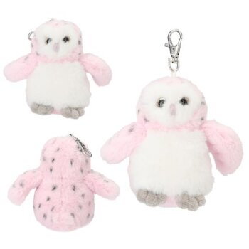 Depesche - Snukis Plüsch - Anhänger Eule, sort.