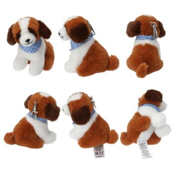 Depesche - TOPModel Plüsch - Anhänger Hund, sort.