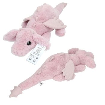 Depesche - Snukis Plüsch - Drache rosa